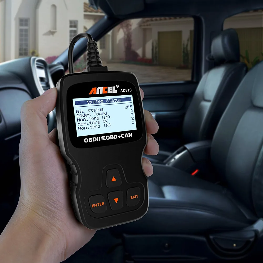 Ancel AD310 OBD2 Automotive Scanner OBD Car Diagnostic Tool in Russian