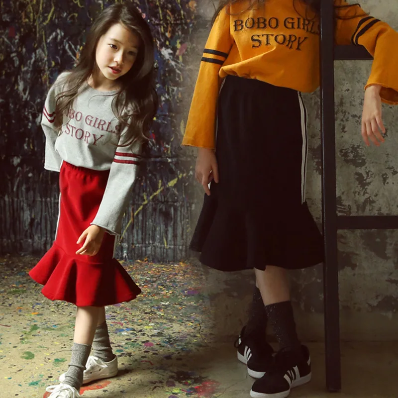 Очаровательная плиссированная юбка-пачка детская одежда на весну-осень-зиму модная юбка для девочек Спортивная одежда для девочек-подростков от 3 до 15 лет, CA546