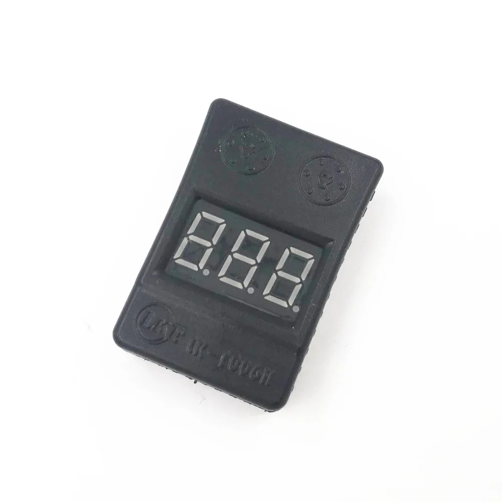 

2PCS/1pcs BX100 1-8S Lipo Battery Low Voltage Power Display Tester Buzzer Alarm Black