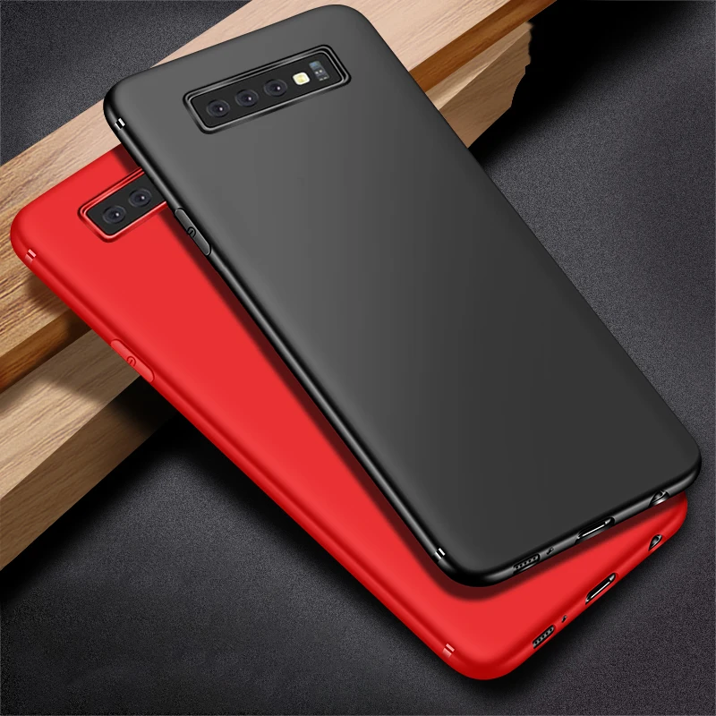 

Keajor case for Samsung Galaxy S10 Case Ultra Thin Soft Matte Silicon TPU Bumper Cover For Samsung Galaxy S10 Plus S10e Case