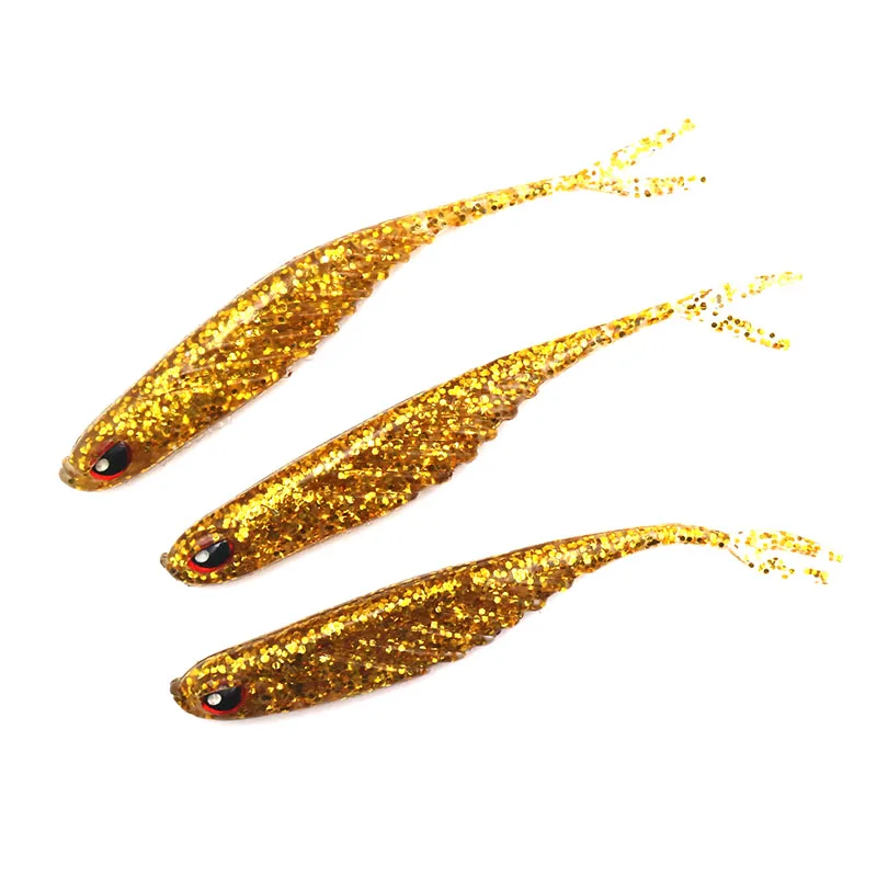 

3pcs/lot Soft Fishing Lures 13cm 9g Wobblers Carp Fishing Soft Lures Silicone Artificial Baits