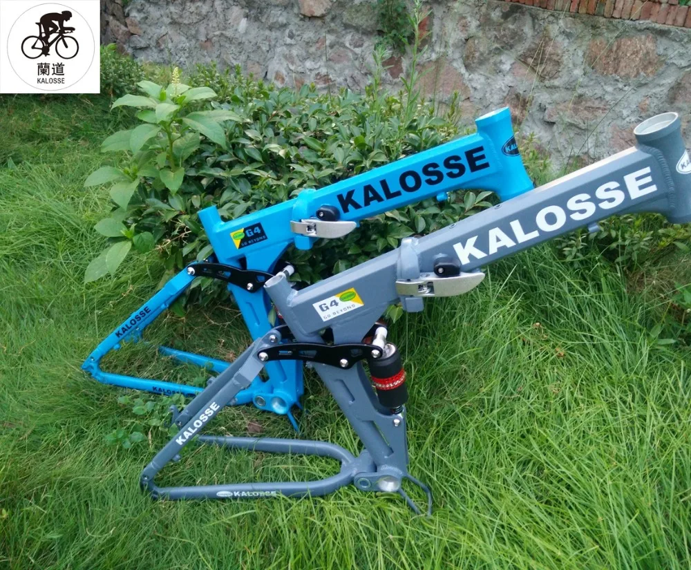 Flash Deal Kalosse Folding bicycle frame Full suspension 26er alloy Mountain bike frame ,26*1.75-2.35 tires 0 Flash Deal Kalosse Folding bicycle frame Full suspension 26er alloy Mountain bike frame ,26*1.75-2.35 tires 0