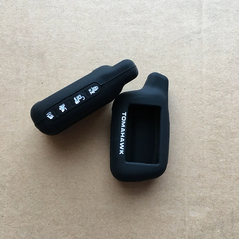 Classic design Russian version of silicone case for Tomahawk X5 X3 X5 lcd two way remote