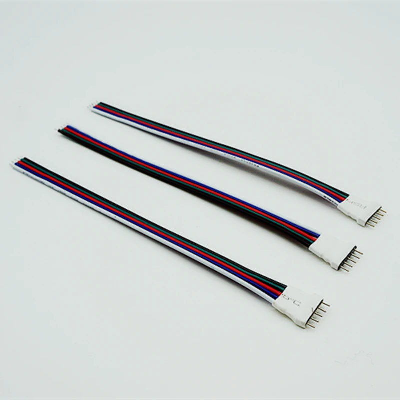5Pin Коннектор с кабель 15 см длина для RGBW RGB+ теплый/белый 5050 Светодиодные ленты светящаяся лента