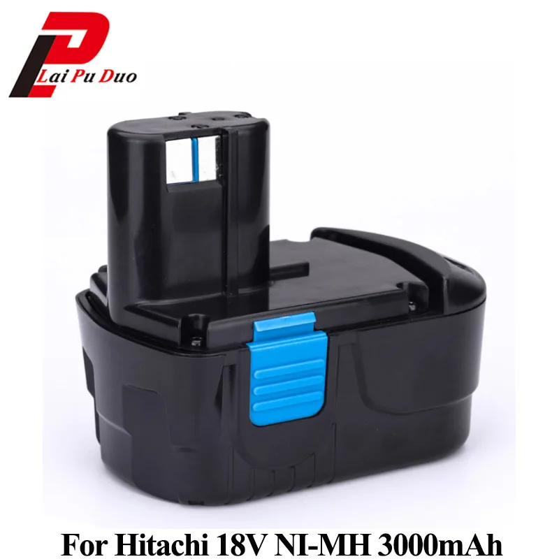 Аккумуляторная батарея 18 в Ni MH 3000 мАч для электроинструмента Hitachi отвертка дрель: