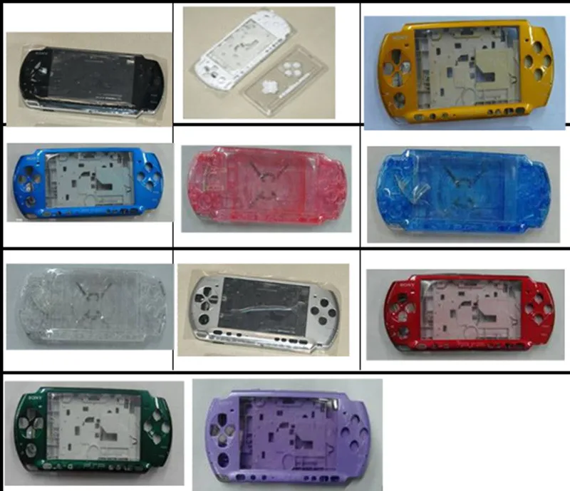 Old Version 11 Colors Avaiable Brand New Full Sets Game Housing Shell Case For PSP3000 PSP 3000
