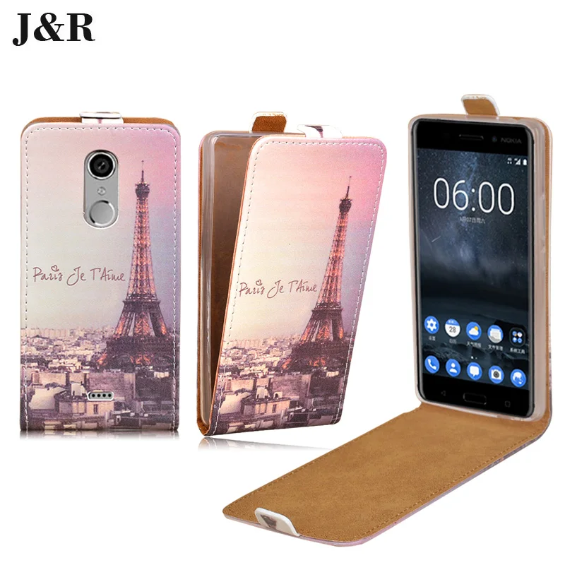 Чехол для BQ BQS-5050 Strike Selfie Флип кожаный чехол принт J &amp R вертикальные Сумки и чехлы
