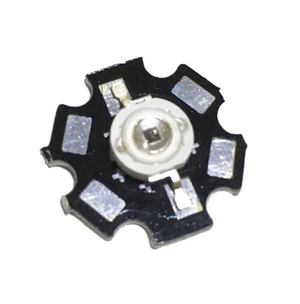 NEW 100pcs 1W 1.7V 350mA Infrared IR 850nm LED diodes Light Parts with