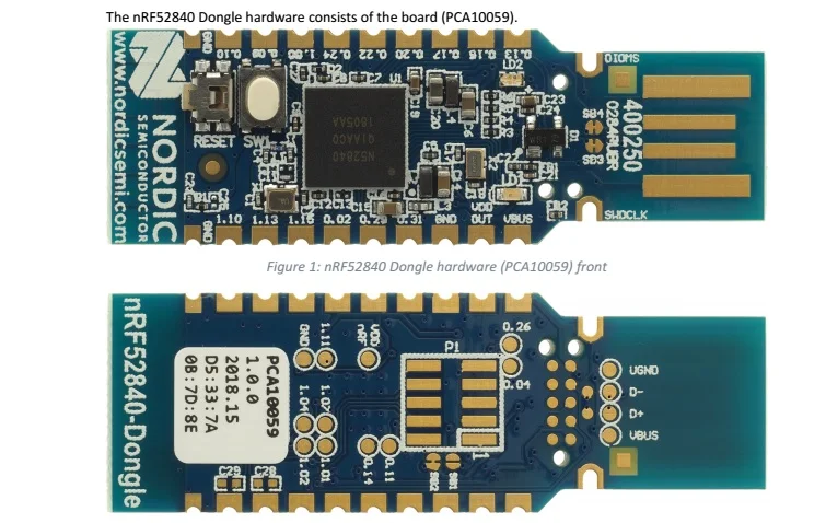 Нордический NRF52840 ключ USB ключ для Eval Bluetooth модуль инструмента развития