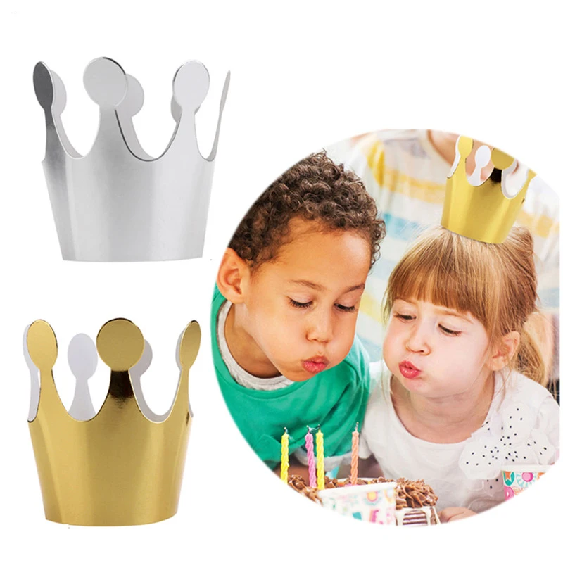 

Kids Princess Crown Design Style Paper Vine Lace Cup Cake Wrappers Party Birthday Decoration