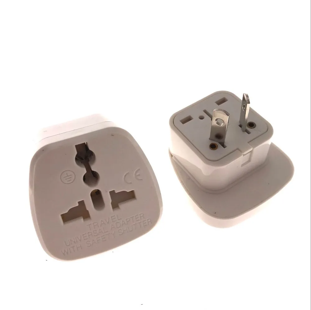 1pcs High Quality White 2 Pins Ac Au Travel Adapter Converter Plug For