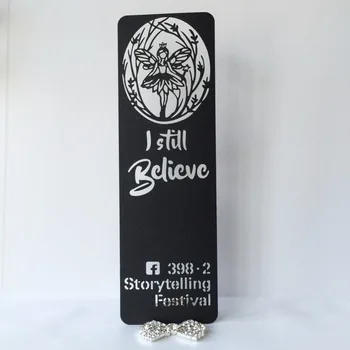 

100Pcs Laser Cut thicken black Paper Bookmark creative gift for kids chidren stationery bookmarks book