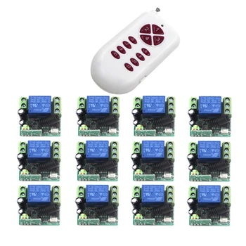 

12v voltage mini remote control switch for motorcycle, 433mhz controller for electric recliner SKU: 5467