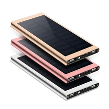 Солнечное зарядное устройство, водонепроницаемое, 30000 мА/ч, солнечное зарядное устройство, 2 usb порта, Внешнее зарядное устройство, зарядное устройство для смартфонов Xiaomi iPhone 8 XS Max