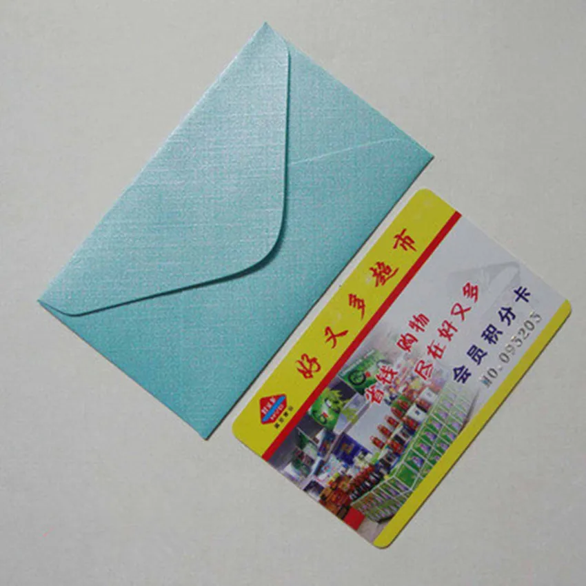 120gsm высококачественный перламутровый конверт для бизнеса ВИП-карта карточка членства мини конверты