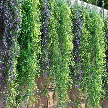 

Simulation Artificial Plant Rattan Vine Decoration Realistic for Home Wedding Party HFing