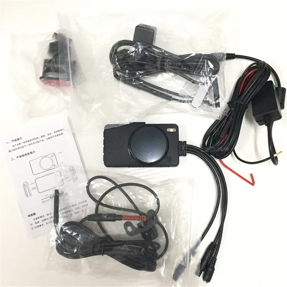 Chunmu мотоциклетная камера DVR мотор видеорегистратор со специальным двухтрековым фронтальным видеорегистратор с камерой на задней панели мотоцикл Электроника