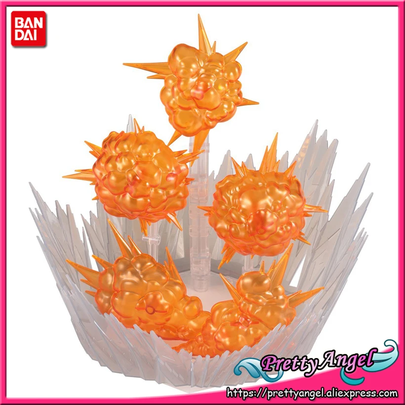 

PrettyAngel - Genuine Bandai Tamashii Nations Figure-rise Effect Assembly Burst Effect (Orange) Toy Figure