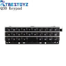 Rtbestoyz Оригинальная клавиатура для BlackBerry паспорт Q30 кнопка клавиатуры с гибким кабелем Замена черный/белый/красный