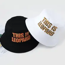 Креативная леопардовая Панама унисекс модная кепка с надписью bob хип-хоп Gorros мужская летняя кепка s Панама шляпа для рыбалки