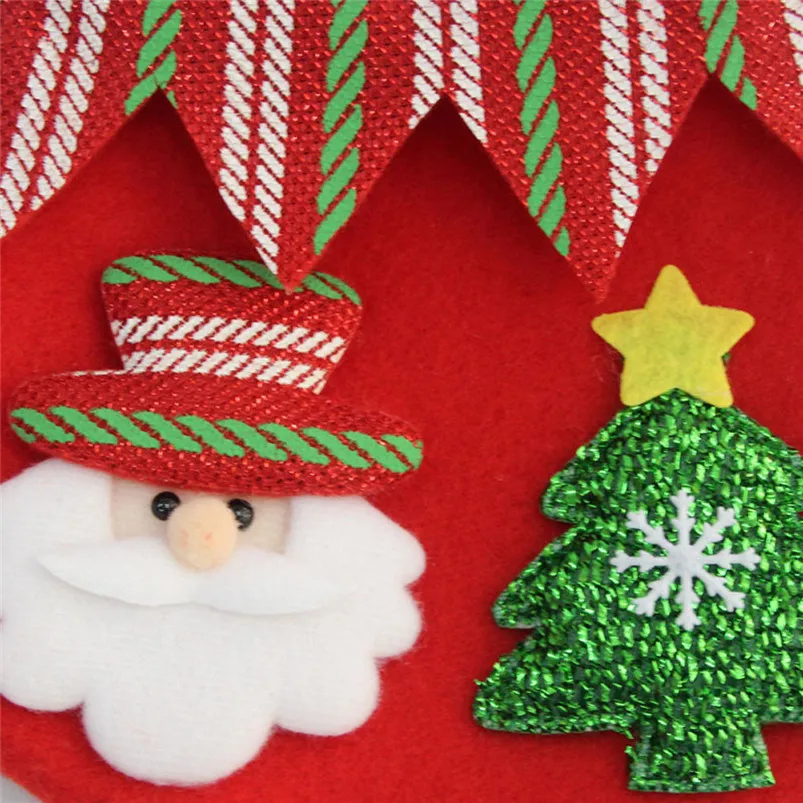 Creative Santa Claus Christmas Gift Bag Candy Bag Merry Christmas Bags Present Supplies Home Party Christmas Decor #4o23 (5)