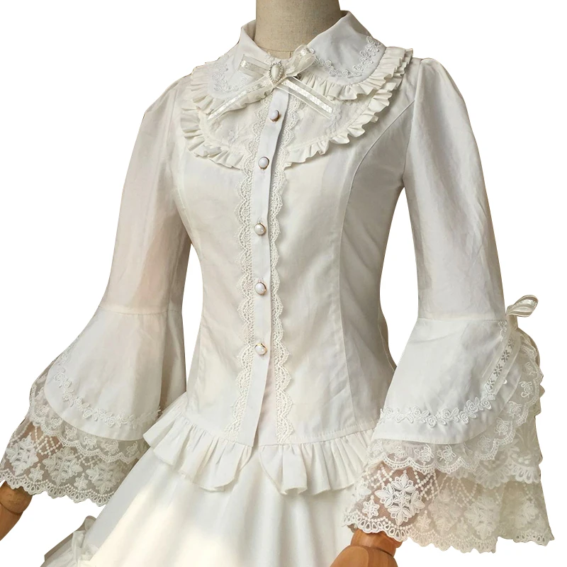 plus size lolita blouse