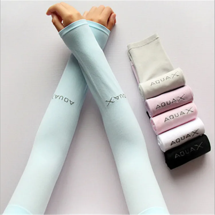 

Summer ice silk sunscreen sleeve ice sleeve anti-ultraviolet gloves outdoor cycling sunscreen arm sleeve wholesale
