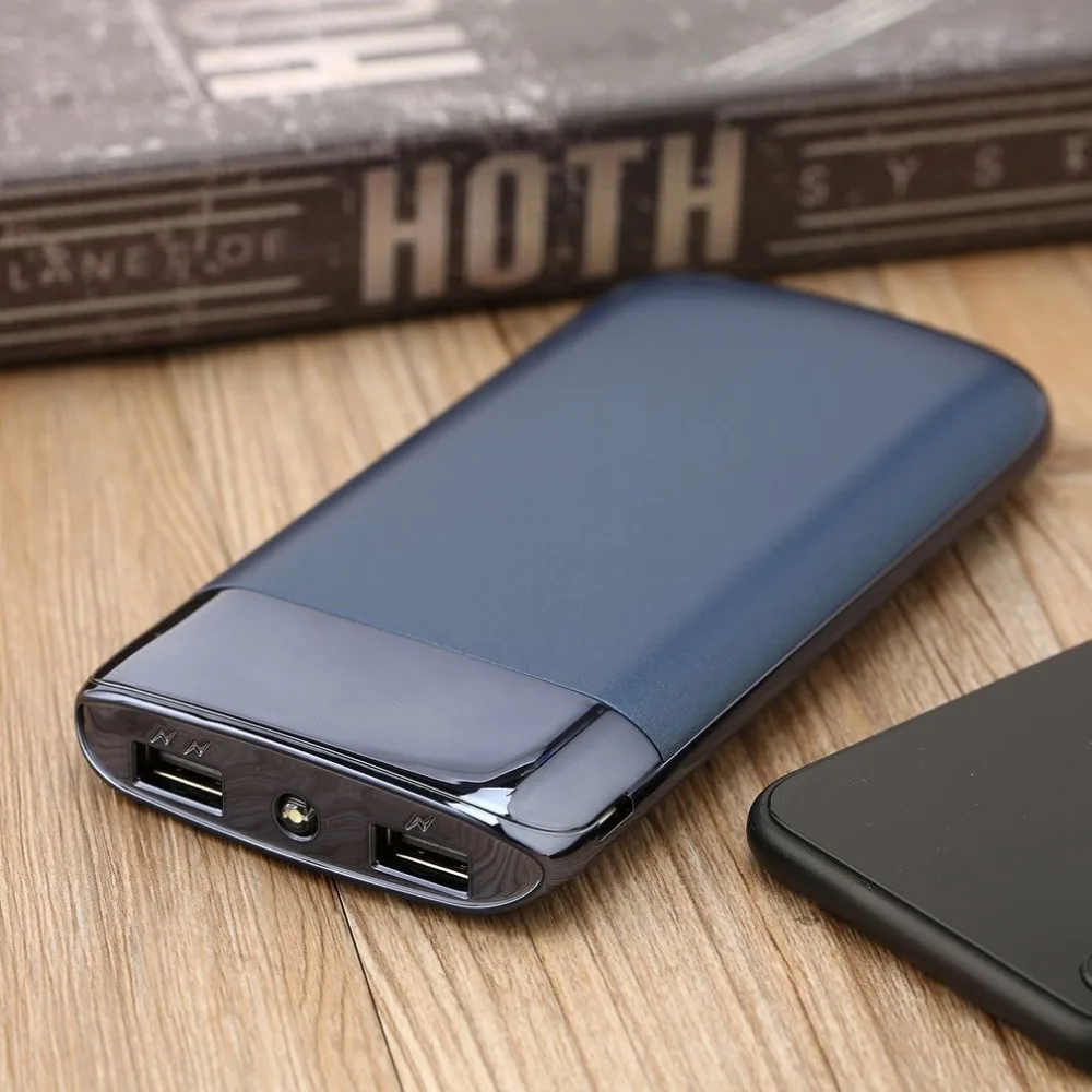 20000mAh Power Bank Dual USB LCD Powerbank External Battery Charger For iPhone Xiaomi HUAWEI Samsung Mobile Phone Poverbank