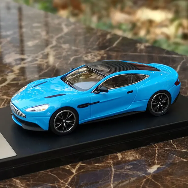 Оригинальные заводские 1:43 Vanquish Aston Martin, автомобильные игрушки из сплава для детей, литая модель автомобиля, подарок на день рождения