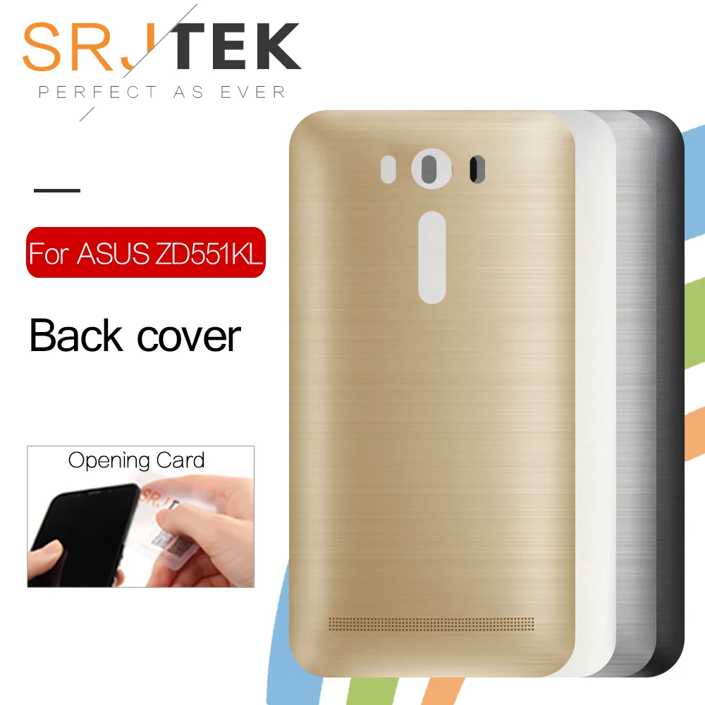 Корпус SRJTEK для ASUS Zenfone Selfie ZD551KL задняя крышка корпуса аккумулятора с кнопкой