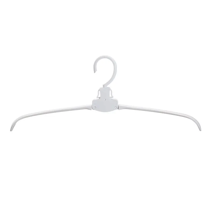 Складные вешалки для одежды Многофункциональная вешалка для одежды вращающаяся на 360 градусов каскадная сушилка для одежды складная сушилка для одежды - Цвет: White-4pcs