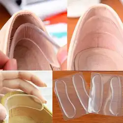 6 шт. = 3 пары силиконовые стельки для противоскользящая обувь гелевые подушечки протектор для стопы для пятки натирания прокладками обувь