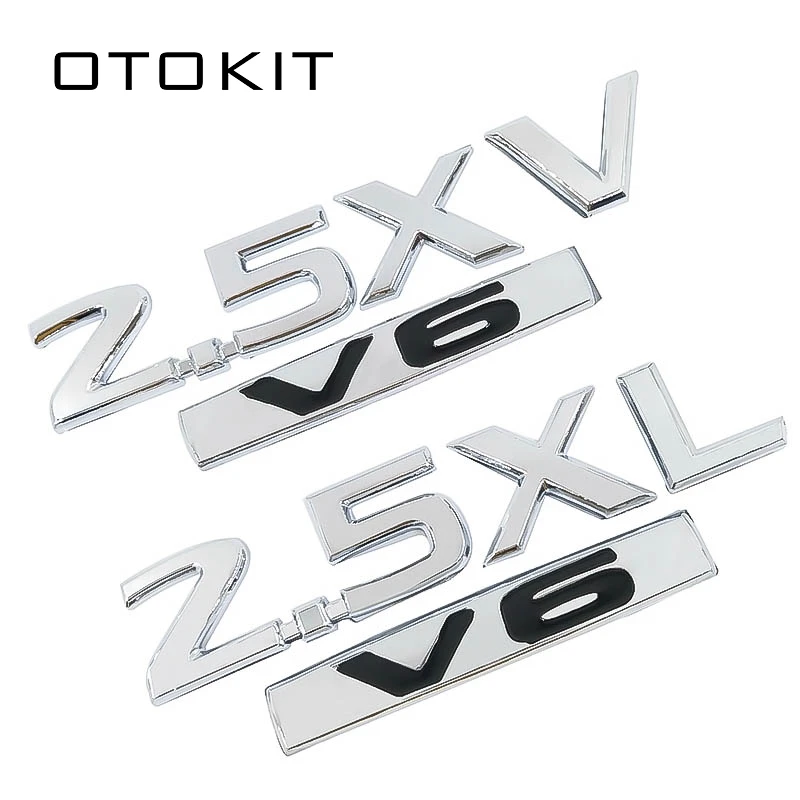 3d Absカーエンブレムステッカー 2 5xv V 6 2 5xl V6 リアトランクロゴ 車の装飾アクセサリー 日産ティアナ 車のステッカー Aliexpress