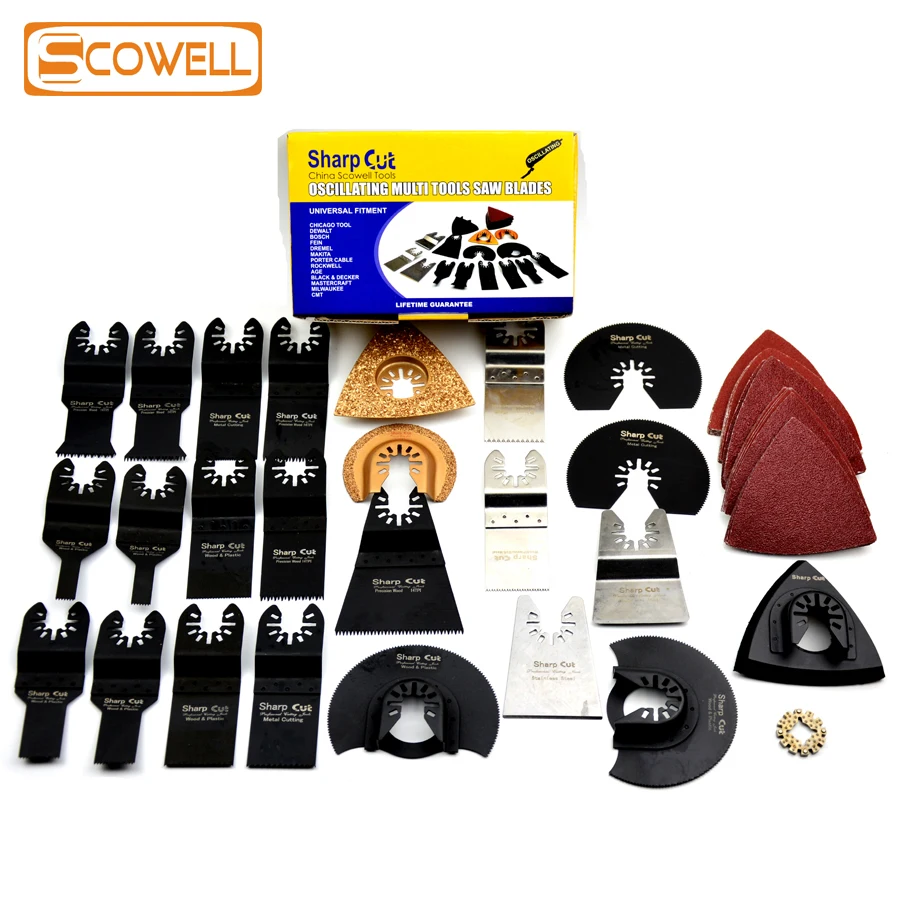 50% OFF 50 pcs/set Oscillating Tool Saw Blades Accessories fit for Multimaster power tools as Fein