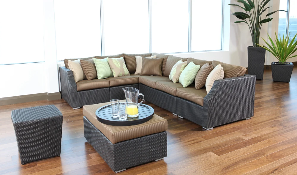 Sigma new design cebu plastic rattan woven modern rattan furniturein