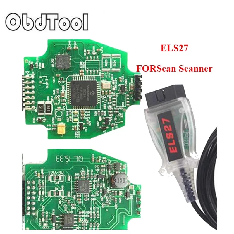 

OBDTOOL ELS27 FORScan Scanner ELS27 FORScan Scanner OBD2 Diagnostic Cable Support ELM327 J2534
