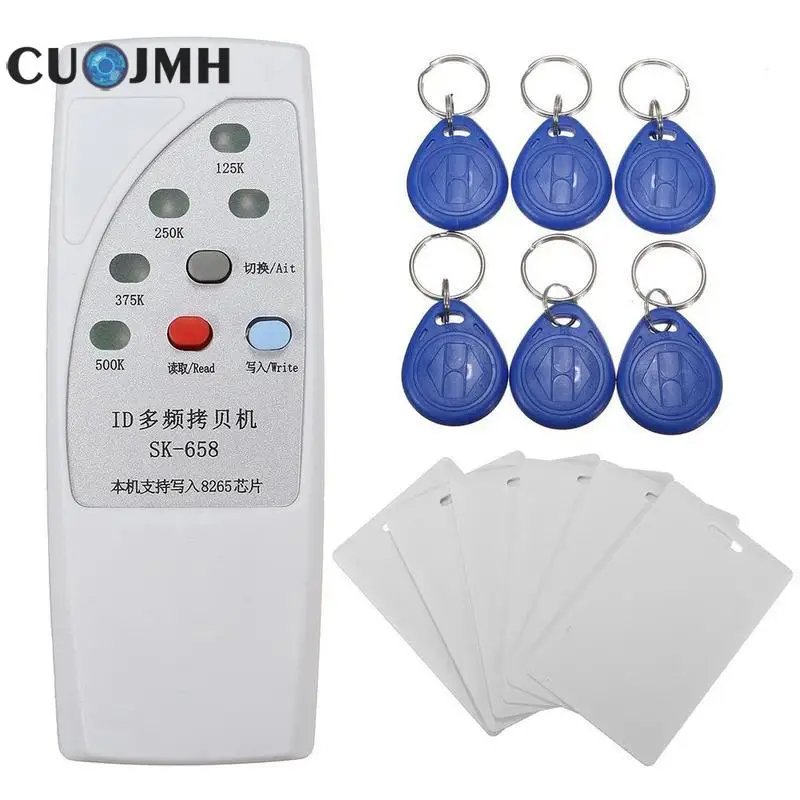 

1 Set 125khz Multifrequency Copying Machine Encryption Card Entrance Guard Card All-in-one Card Making Machines Id Card Reader