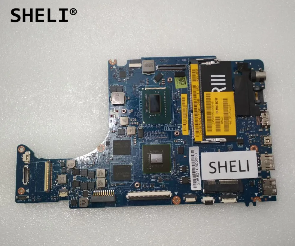 

SHELI For Dell L421X Motherboard with I7-3667U N13P-GV-S-A2 CN-0FM4HJ 0FM4HJ FM4HJ notebook pc mainboard test ok