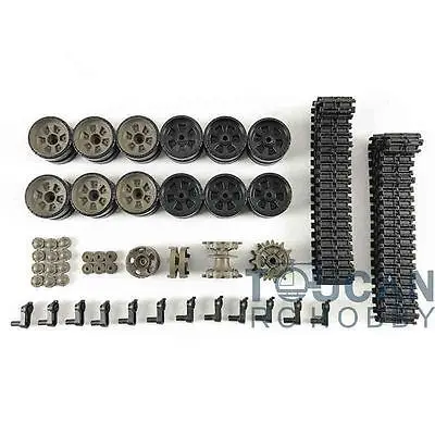 HengLong 1/16 Russian T90 RC Tank 3938 Plastic Tracks Sprocket Idler Road Wheels