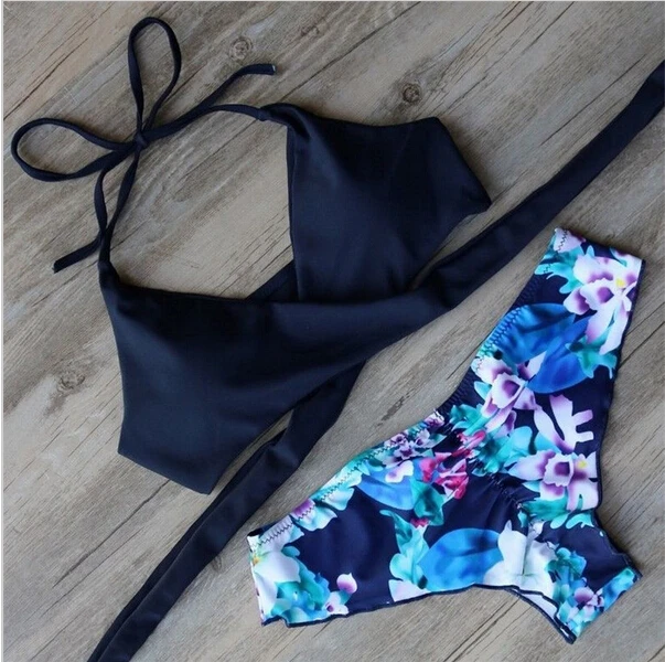 

Floral Bikini Set Summer Swimwear Biquini Women Sexy Monokini Beach Swimsuit Push Up Brazilian Bikini Bathing Bikini Suit