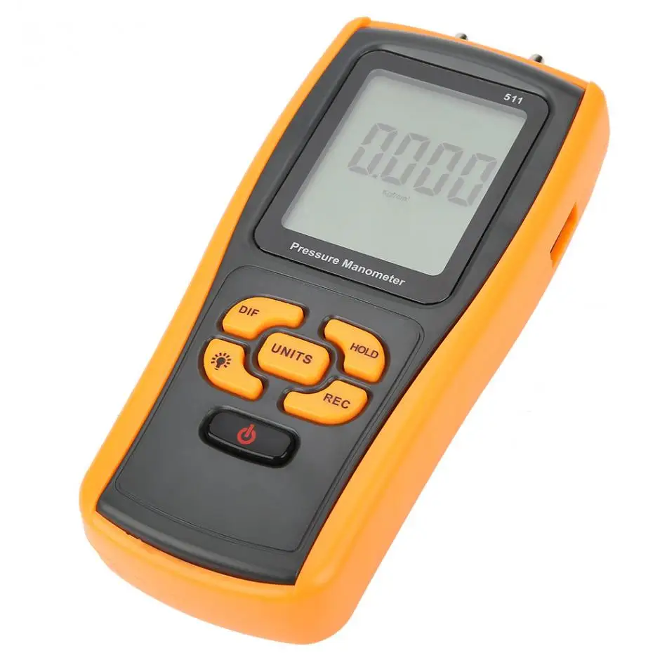 GM511 цифровой мамометр 10 кПа USB дифференциальный датчик давления измеритель давления Prrssure измерительный инструмент инструменты