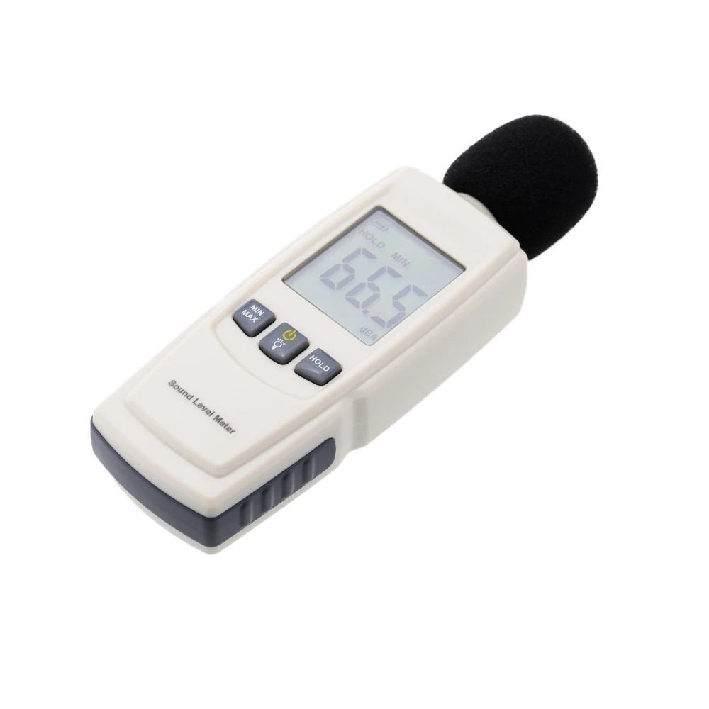 Portable Digital Sound Level Meter New Upgrade Noise Tester LCD Noise Measuring Instrument Decibel Monitoring Diagnostic-tool