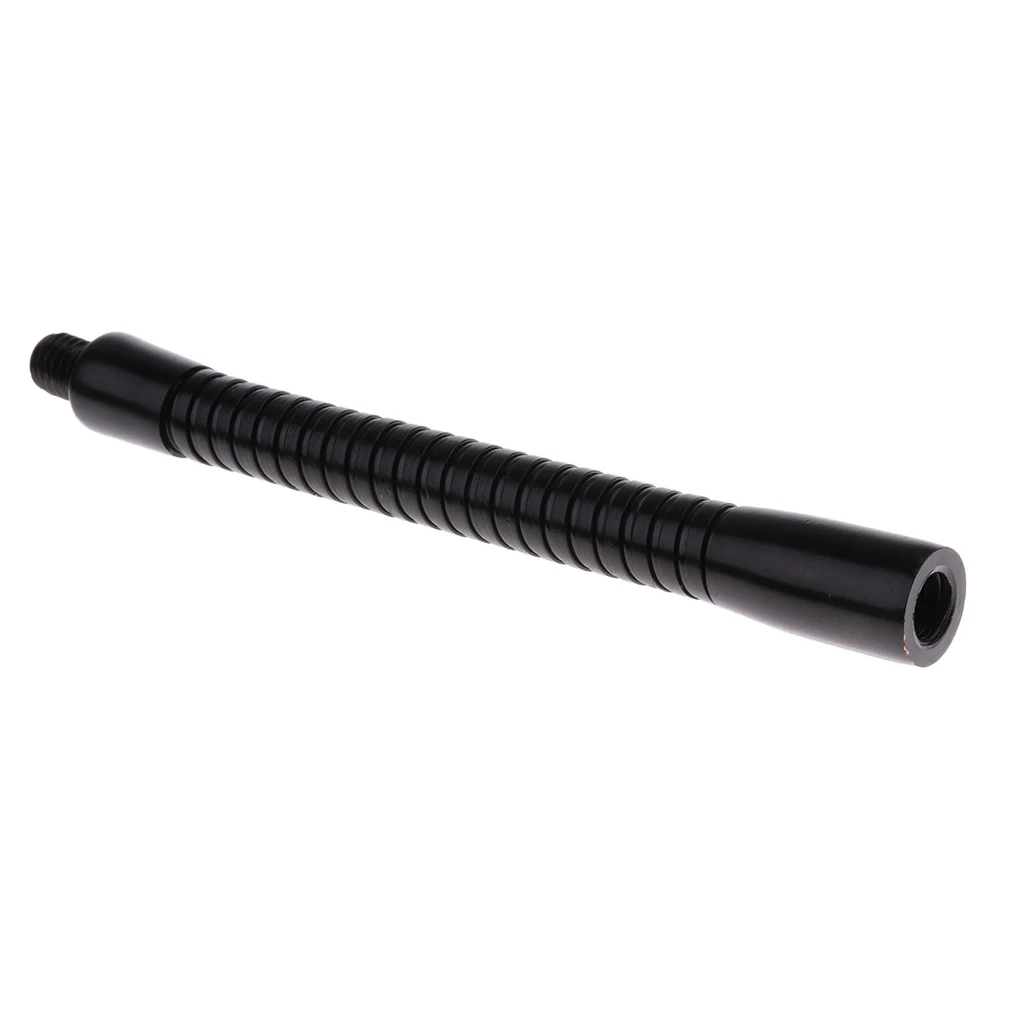 Adjustable Iron Microphone Gooseneck MIC Neck Microphone Replacement Parts Black 15cm for Stage Meeting Speech