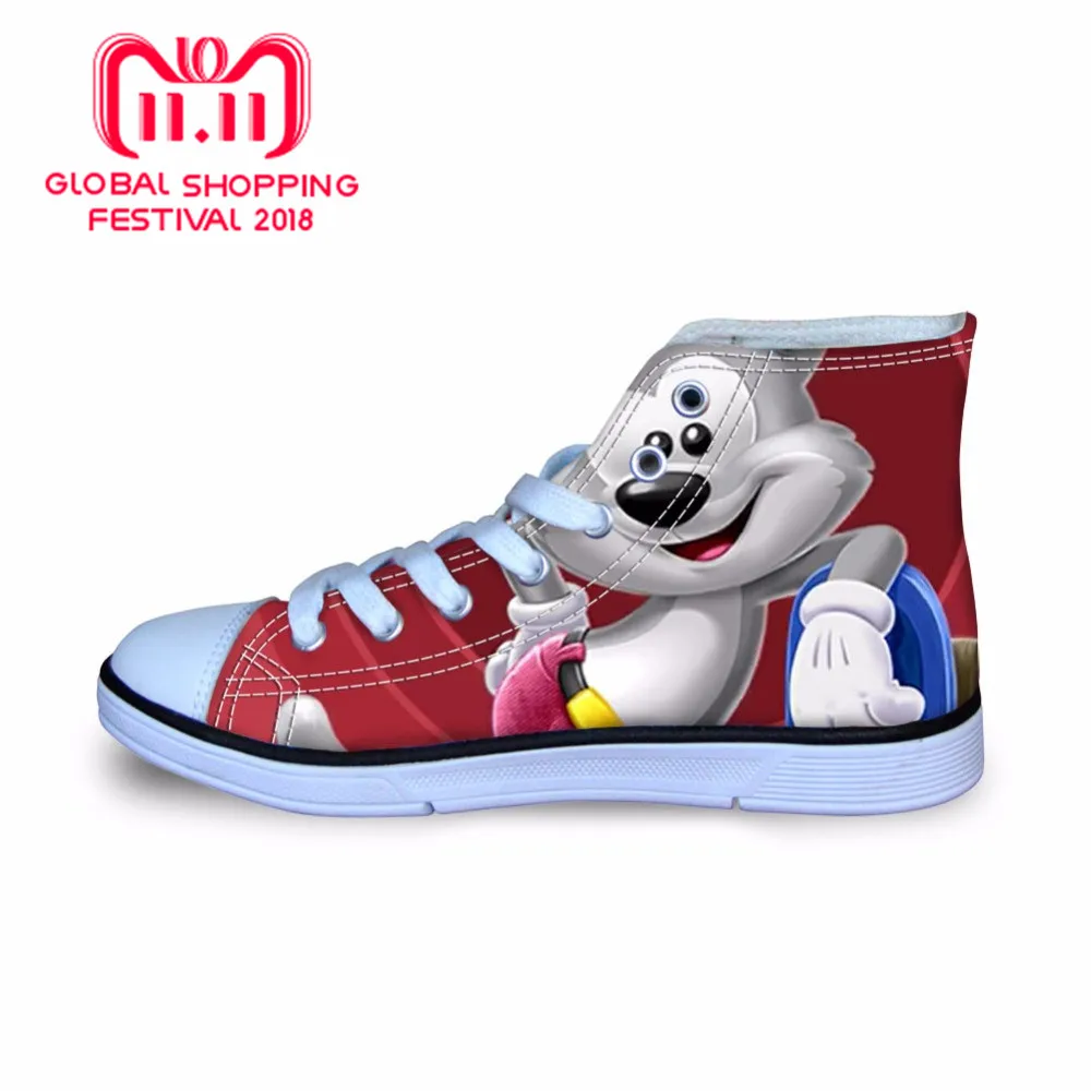 

Toon Blast Printing Sneakers Casual Canvas Shoes For Girls Boys Pokemon Vulcanize Shoes Kawaii Children High Top Flats