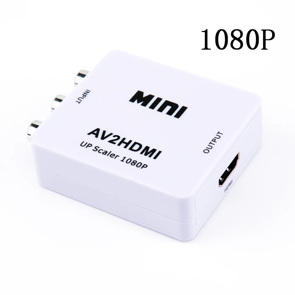  Audio e video converter av a hdmi HD converter mini av2hdmi up scaler 1080p mini AV al convertitore