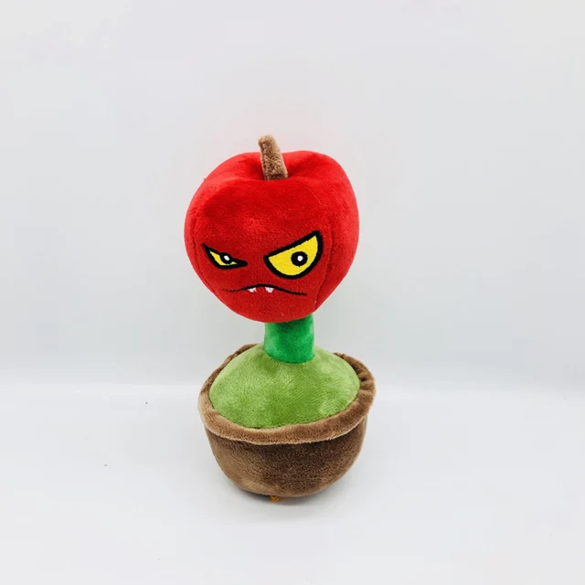 1pcs 20cm Plants vs Zombies Plush Stuffed Toys PVZ Zombies Flower Pot