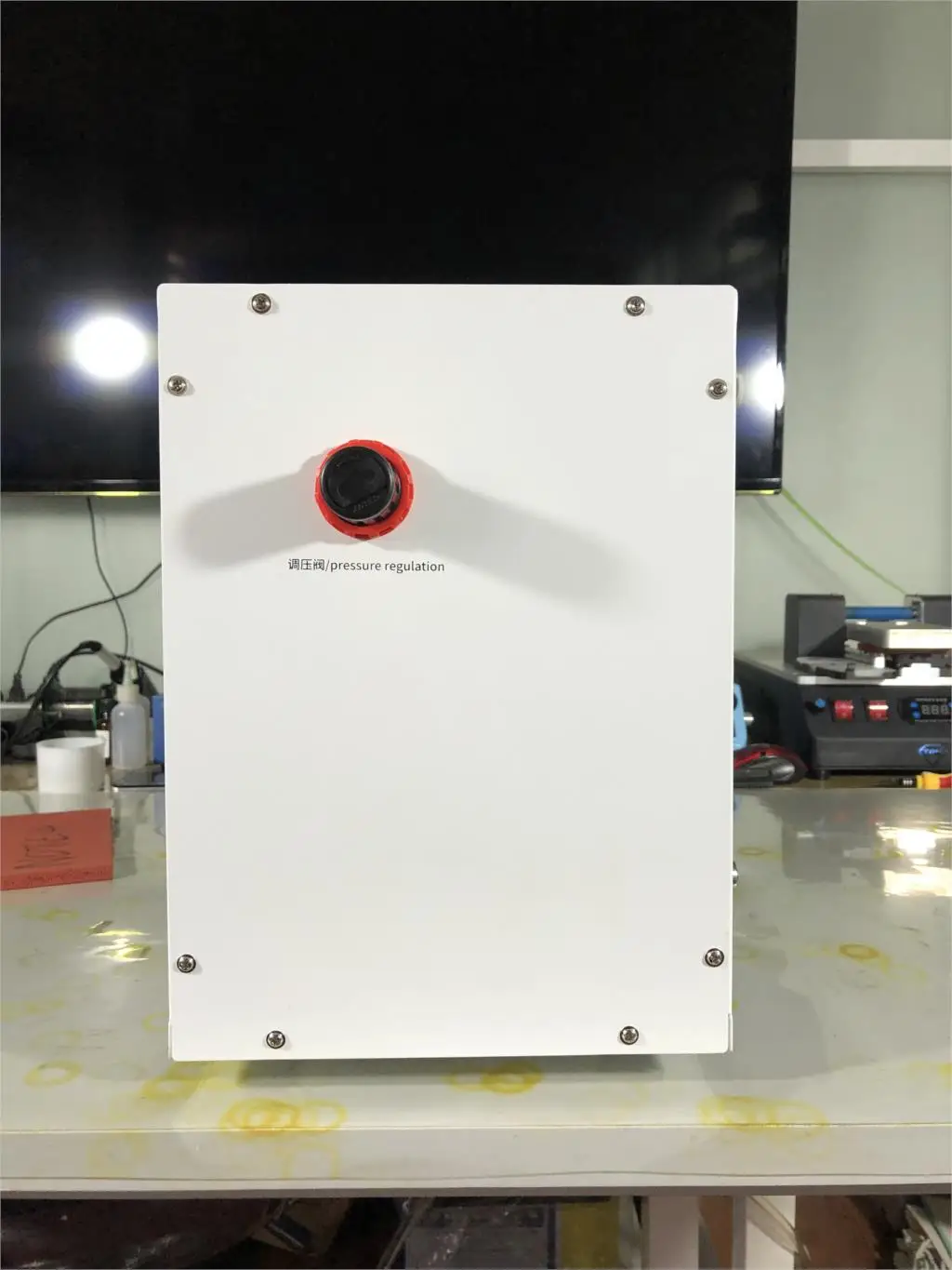 14 дюймов Новое поступление TBK-108P OCA ламинатор вакуумный ламинатор для iphone изогнутый экран и коврик