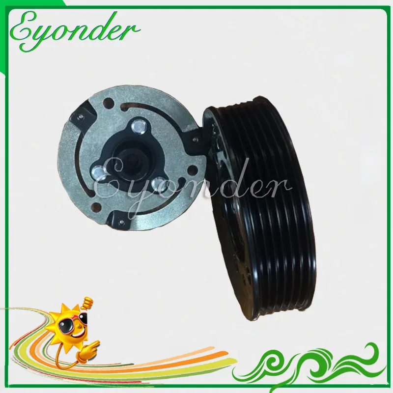 

AC A/C Compressor Pump Electromagnetic Clutch Assembly Pulley Hub Coil for BMW 3 Series E90 316i 318i 320i N45 N43 64509145351