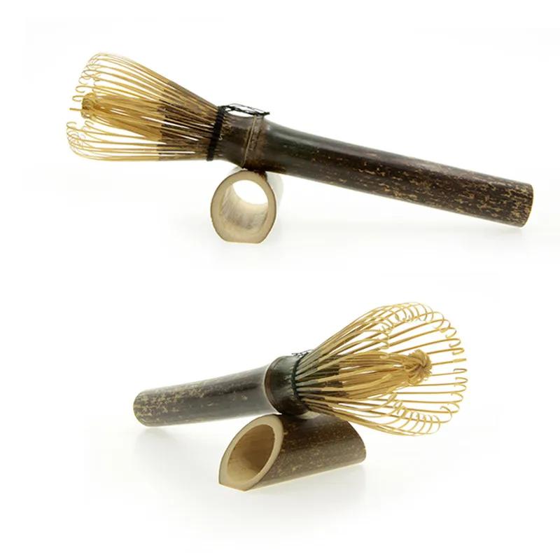 Bamboo Matcha Whisk With Stand (2)