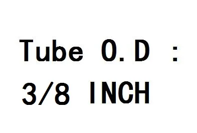 100 м/roll PU трубки 5/1" 3/8" 1/" Пневматический воздушный шланг Пластик гибкая труба полиуретан трубки окантовкой 1/2 3/8 5/16 дюйма Размеры - Цвет: 3-8